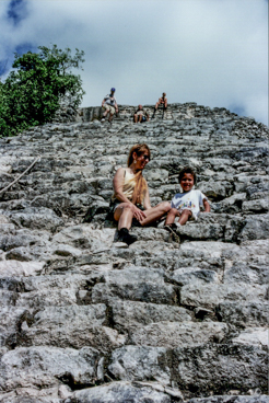 Copa pyramid, Yucatan peninsula, Mexico